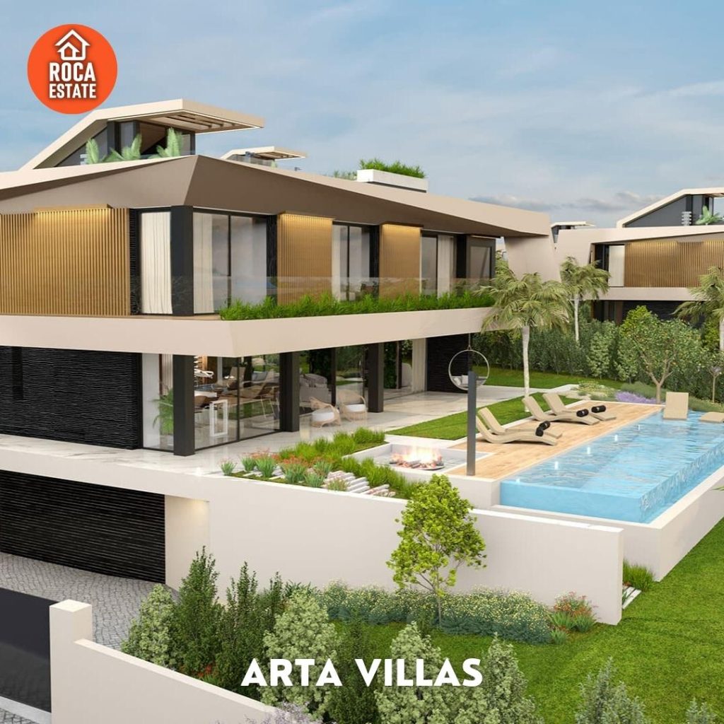 New Builds - Company with the real estate license of Portugal, focused on buying and selling property for international clients. - Arta Villas by RocaEstate