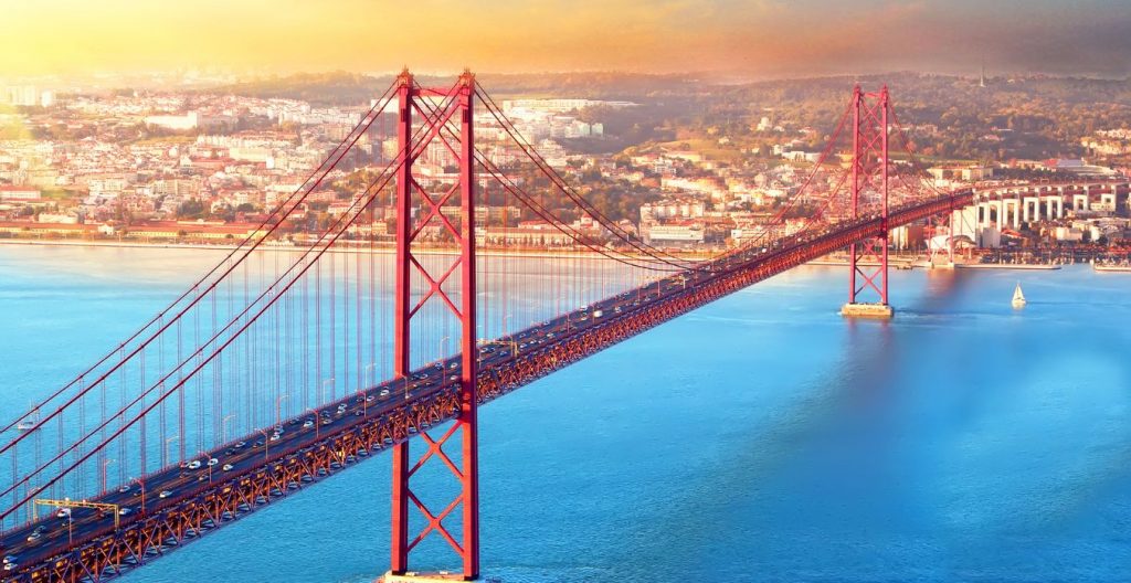 Lisbon Golden Gate Bridge