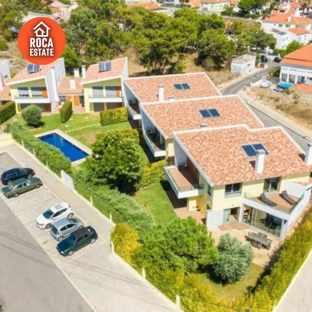 Modern Terraced House with Private Spaces 5 Modern Terraced House with Private Spaces - We are Roca Estate – a real estate agency operating in Portugal. We focus our efforts on selling new properties in the greater Lisbon area, especially the Lisbon Riviera and the pearl of the region – Cascais and Estoril! - MODERN TERRACED HOUSE WITH PRIVATE SPACES
