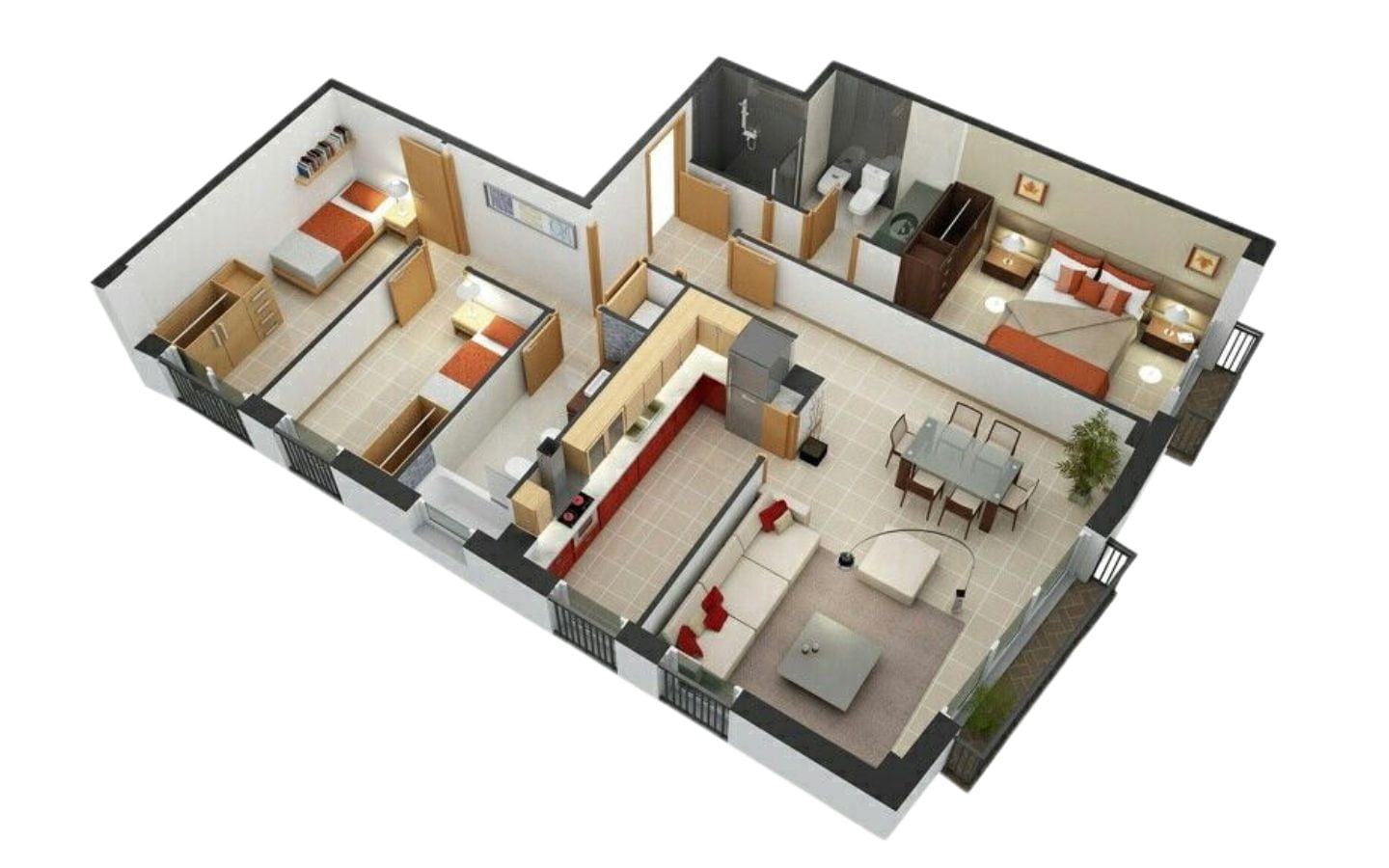 T3 Apartment