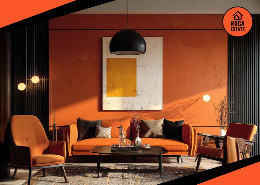 Interior of a stylish mid-range Portuguese apartment with natural light, reflecting the impact of Portugal housing loan interest rates on real estate investments.