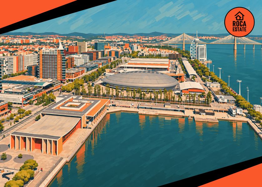 Portugal Bank Appraisals on Housing reflected in modern waterfront residential towers and premium apartment developments in Lisbon’s Parque das Nações, overlooking the Tagus River and highlighting institutional real estate investment opportunities.